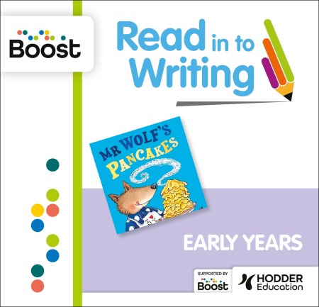 RitW – Reception – Mr Wolf’s Pancakes by Jan Fearnley: Boost