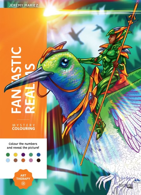 Mystery Colouring – Fantastic Worlds