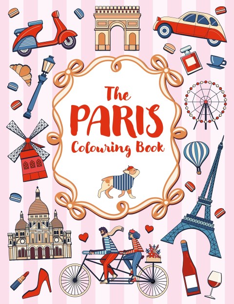 The Paris Colouring Book