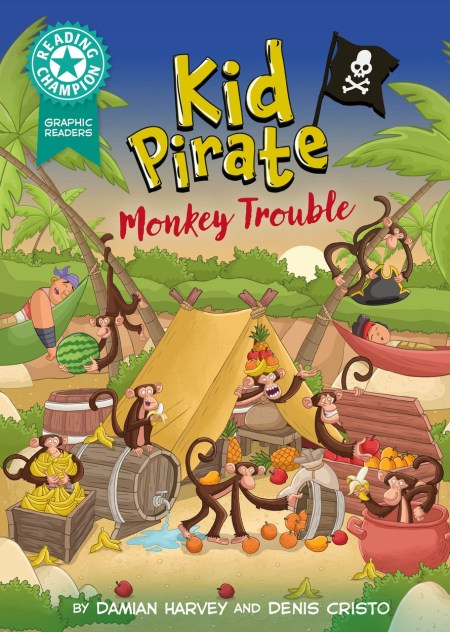 Reading Champion: Graphics: Kid Pirate: Monkey Trouble