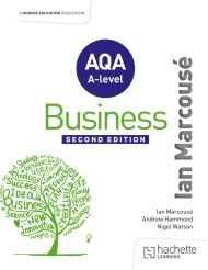 AQA Business for A Level (Marcousé) Second Edition
