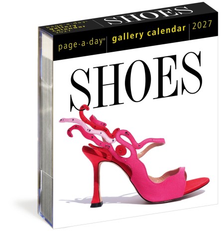 Shoes Page-A-Day® Gallery Calendar 2027